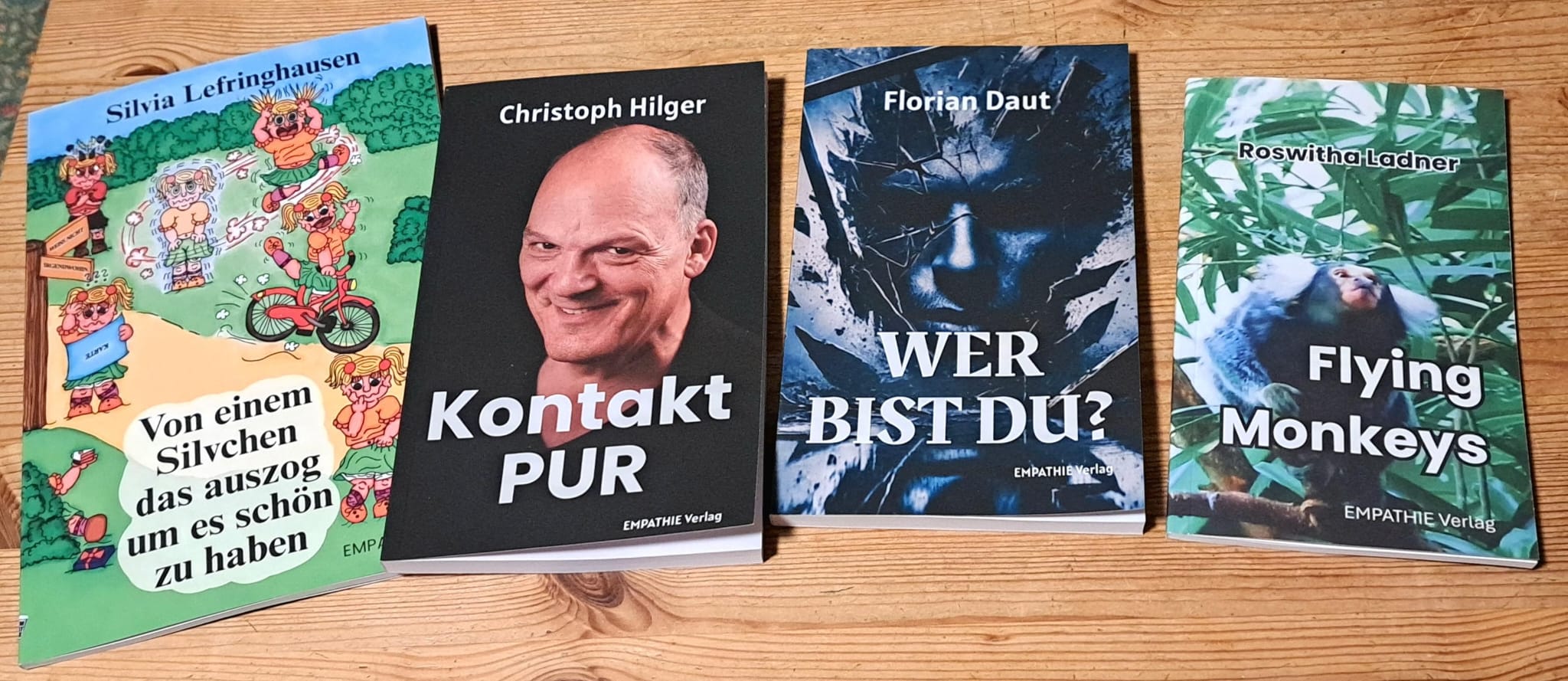 Vier weitere Neuerscheinungen im Empathie Verlag